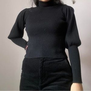 Black turtle neck from Farm Rio!